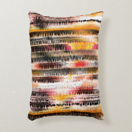 Abstract gestript van opvallend gesneden papier accent kussen