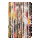 Abstract gestript van opvallend gesneden papier badmat (Voorkant Verticaal)