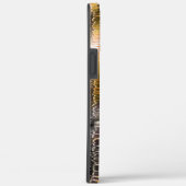 Abstract gestript van opvallend gesneden papier Case-Mate iPhone case (Achterkant / Rechts)