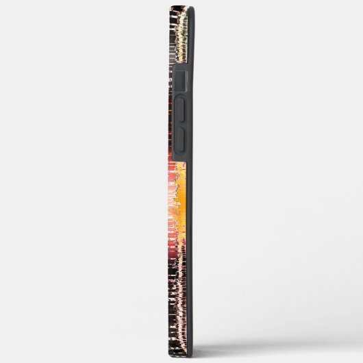 Abstract gestript van opvallend gesneden papier Case-Mate iPhone case (Achterkant / Links)