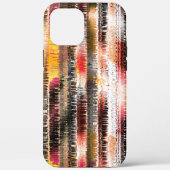 Abstract gestript van opvallend gesneden papier Case-Mate iPhone case (Achterkant)
