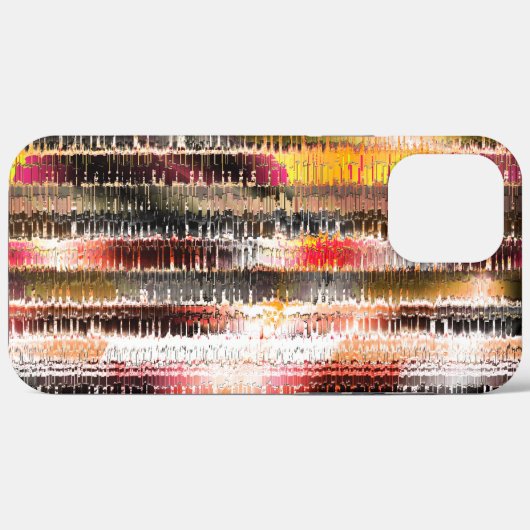Abstract gestript van opvallend gesneden papier Case-Mate iPhone case (Achterkant (horizontaal))