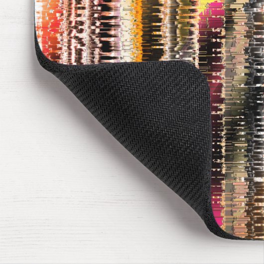 Abstract gestript van opvallend gesneden papier muismat (Hoek)