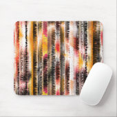 Abstract gestript van opvallend gesneden papier muismat (Met muis)