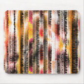 Abstract gestript van opvallend gesneden papier muismat (Voorkant)