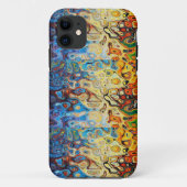 Abstract gestructureerd patroon Case-Mate iPhone case (Achterkant)