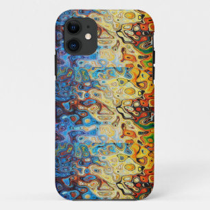 Abstract gestructureerd patroon Case-Mate iPhone case