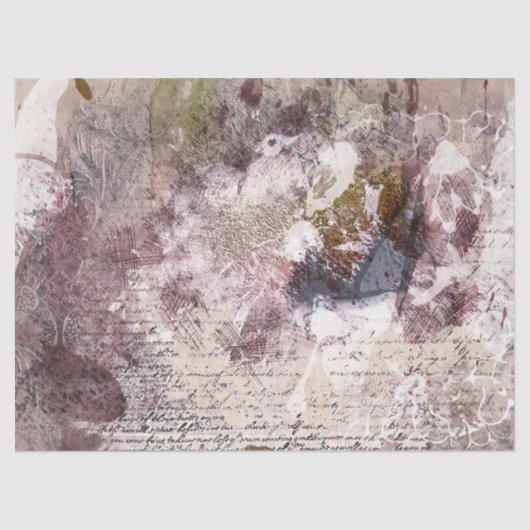 Abstract getextureerd beige achtergrondontkoppelin tissuepapier (Voorkant)