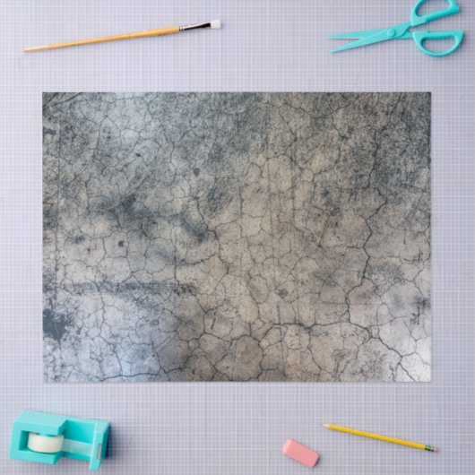 Abstract getextureerd beige blauwe achtergrond ont tissuepapier (Craft)