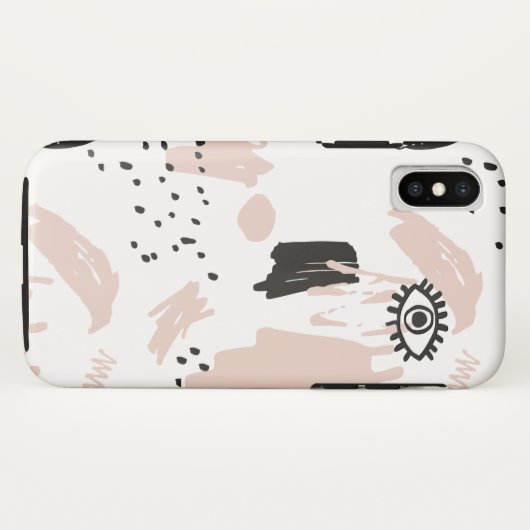 Abstract geval van oogtelefoon Case-Mate iPhone case (Achterkant (horizontaal))