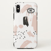 Abstract geval van oogtelefoon Case-Mate iPhone case (Achterkant)