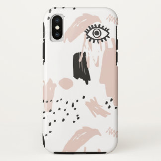 Abstract geval van oogtelefoon Case-Mate iPhone case