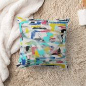 Abstract Gewassen Kunst Kussensloop Kussen (Deken)