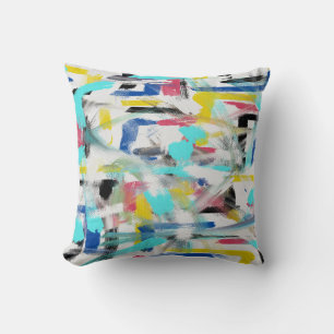 Abstract Gewassen Kunst Kussensloop Kussen