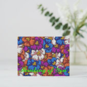 Abstract geweld - Briefkaart (Staand voorkant)