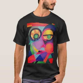 Abstract gezicht #1 t-shirt