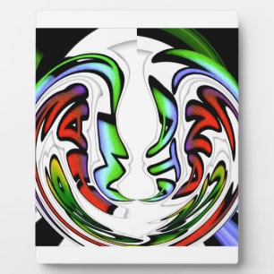 Abstract gezicht Hakuna Matata Art Print Fotoplaat