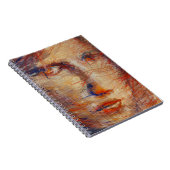 Abstract gezicht notitieboek (Rechterzijde)