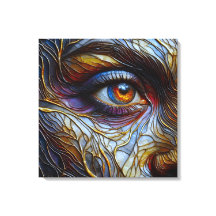 Abstract gezicht van de vrouw close-up