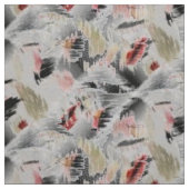 Abstract gezichtsontwerp I (groot afdrukken) Stof (Swatch)