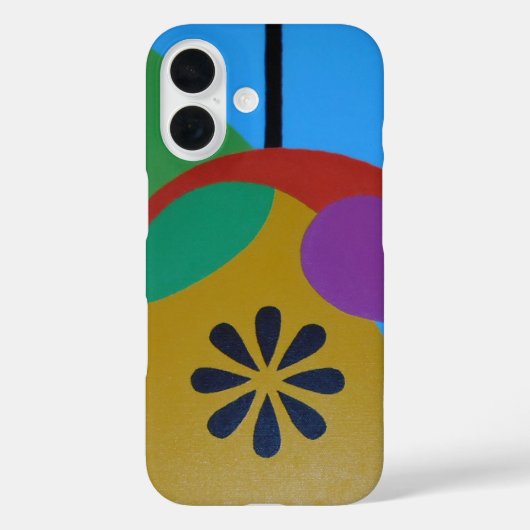 Abstract Gift Wrap Design Phone Case (Achterkant)