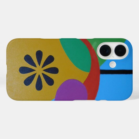 Abstract Gift Wrap Design Phone Case (Achterkant (horizontaal))