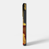 Abstract Gilded Agate iPhone Hoesje (Linkerkant)