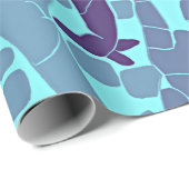 Abstract Giraffe Patroon Cadeaupapier (Rol Hoek)