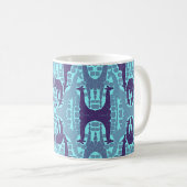 Abstract Giraffe Patroon Koffiemok (Voorkant rechts)