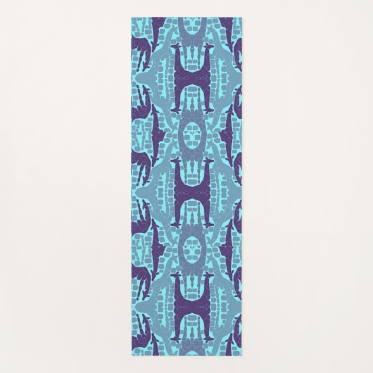 Abstract Giraffe Patroon Yogamat (Voorkant)