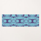 Abstract Giraffe Patroon Yogamat (Voorkant (horizontaal))