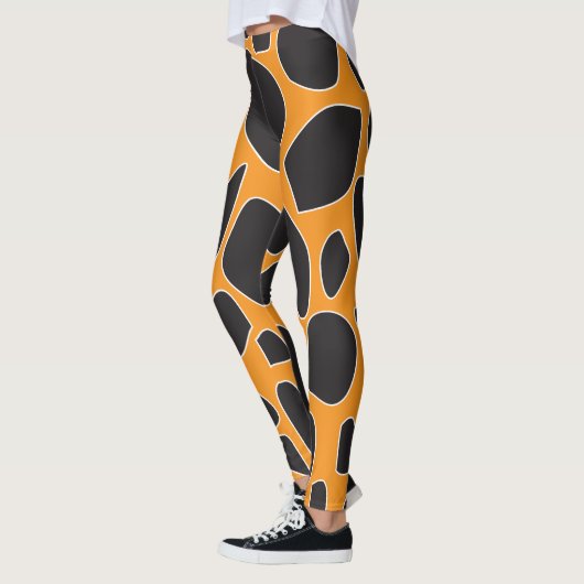 Abstract giraffepatroon leggings (Links)