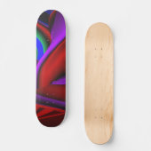 Abstract Girly mini Skateboard (Voorkant)