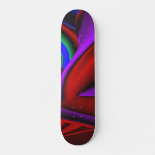 Abstract Girly mini Skateboard