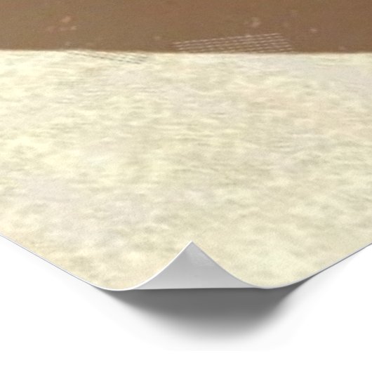 Abstract gitaarPoster Poster (Hoek)