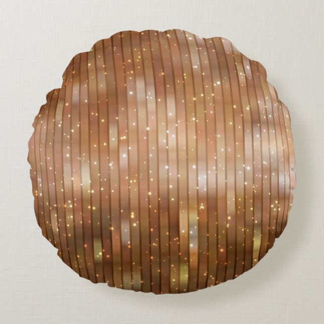abstract glanzend beige achtergrond abstract, kuns rond kussen (Voorkant)