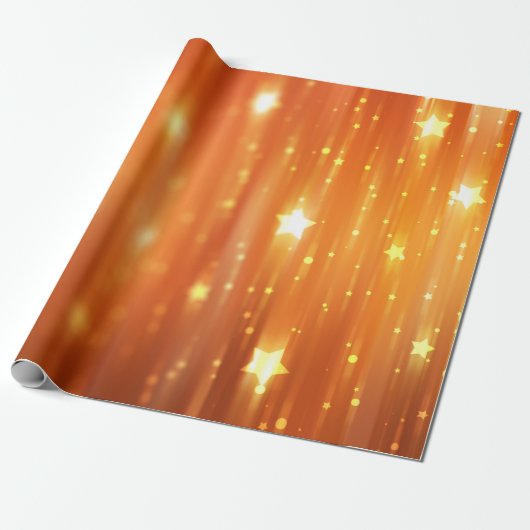 abstract glanzend oranje achtergrond abstract, kun cadeaupapier (Uitgerold)