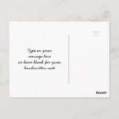 Abstract Glas in lood kleurrijke groene roze mozaï Briefkaart (Achterkant)