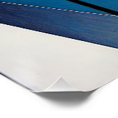 Abstract Glas-in-lood Perfect Poster (Hoek)