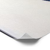 Abstract Glas in lood Poster (Hoek)