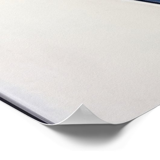 Abstract Glas in lood Poster (Hoek)