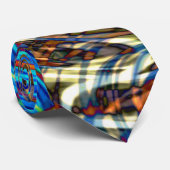 ABSTRACT GLAS IN LOOD - STROPDAS (Opgerold)