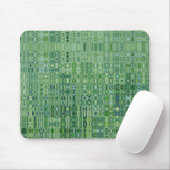 Abstract glas muismat (Met muis)