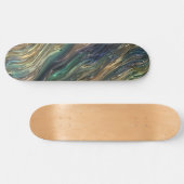 Abstract glas persoonlijk skateboard (Horizontaal)