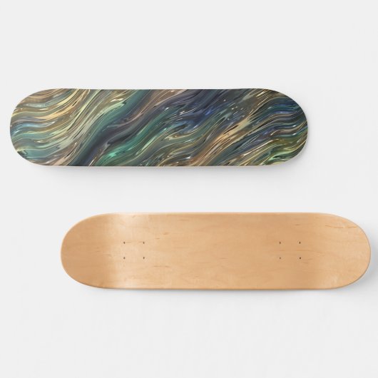 Abstract glas persoonlijk skateboard (Horizontaal)