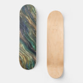 Abstract glas persoonlijk skateboard (Voorkant)