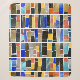 Abstract glasmozaïek: textuur met hoge resolutie. sherpa deken