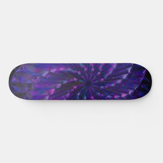 Abstract glaswiel persoonlijk skateboard (Horizontaal)