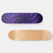 Abstract glaswiel persoonlijk skateboard (Horizontaal)