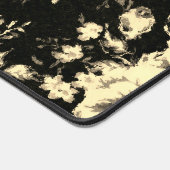 Abstract glazen floreel monogram bureaumat (Hoek)